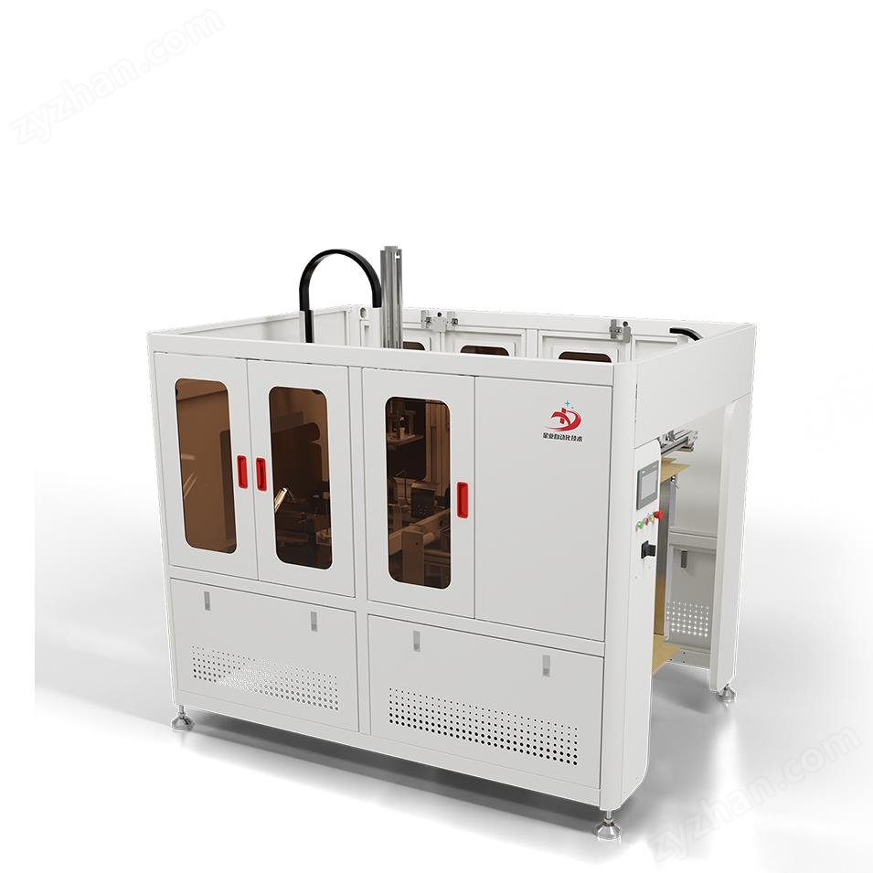 新款飞机盒纸盒折盒机