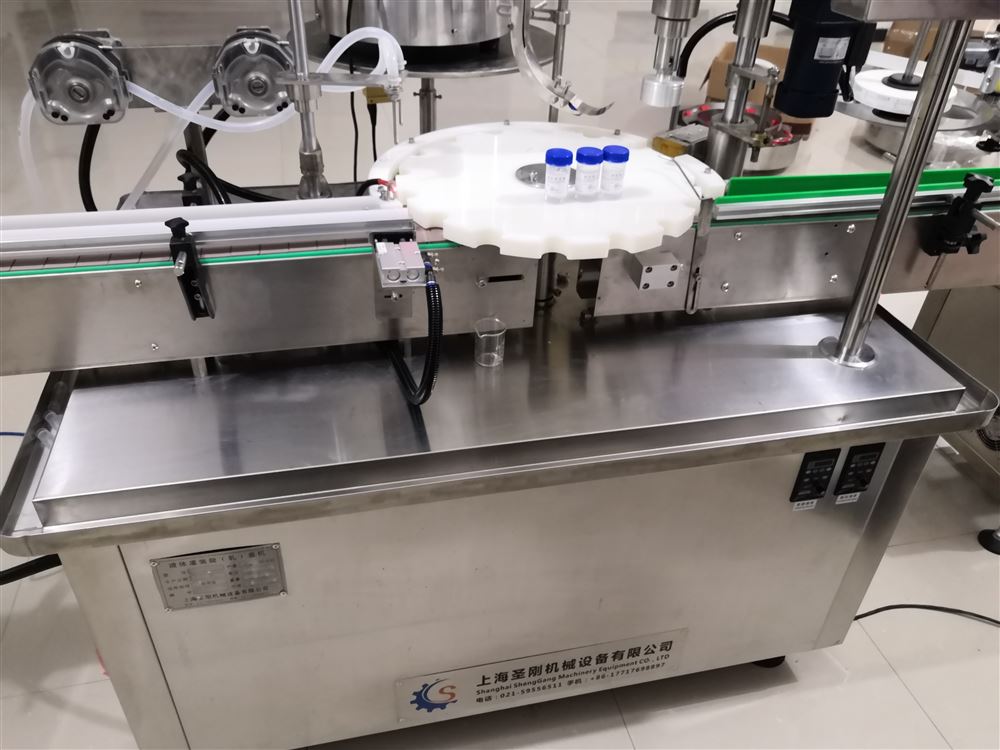 全自動(dòng)細(xì)胞保存液灌裝生產(chǎn)線