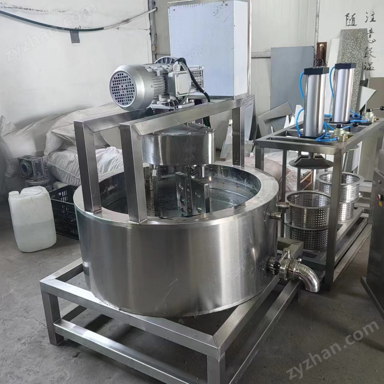 全自動奶酪酸奶生產(chǎn)線干酪乳酪生產(chǎn)加工設備