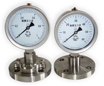 隔膜耐震壓力表