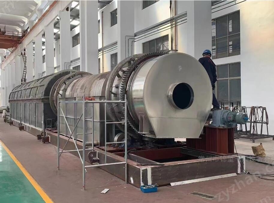 HYD系列回轉煅燒窯的工藝流程及行業應用