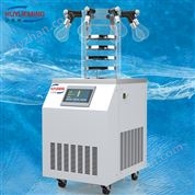 -80℃多歧管壓蓋掛瓶型立式冷凍干燥機(jī)